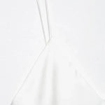 Close-up detail of Alba Silk Dress