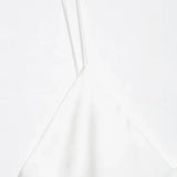 Close-up detail of Alba Silk Dress