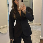 Alin Suit Set shown in a lifestyle setting, alternate view