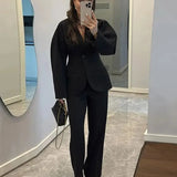 Alin Suit Set shown in a lifestyle setting