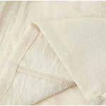 Close-up detail of Alba Blouse, fabric detail
