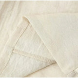 Close-up detail of Alba Blouse, fabric detail