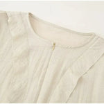 Close-up detail of Alba Blouse