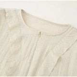 Close-up detail of Alba Blouse