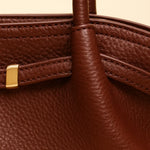 Close-up detail of Amalfi Bag, fabric detail