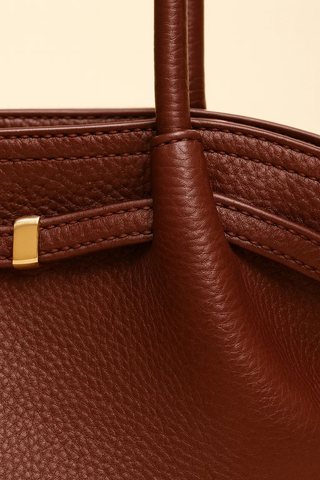 Close-up detail of Amalfi Bag, fabric detail