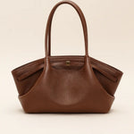 Front view of Brown Amalfi Bag