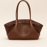 Front view of Brown Amalfi Bag