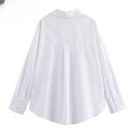 Back view of Aria shirt, alternate view
