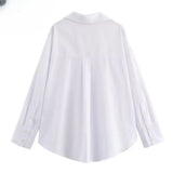 Back view of Aria shirt, alternate view