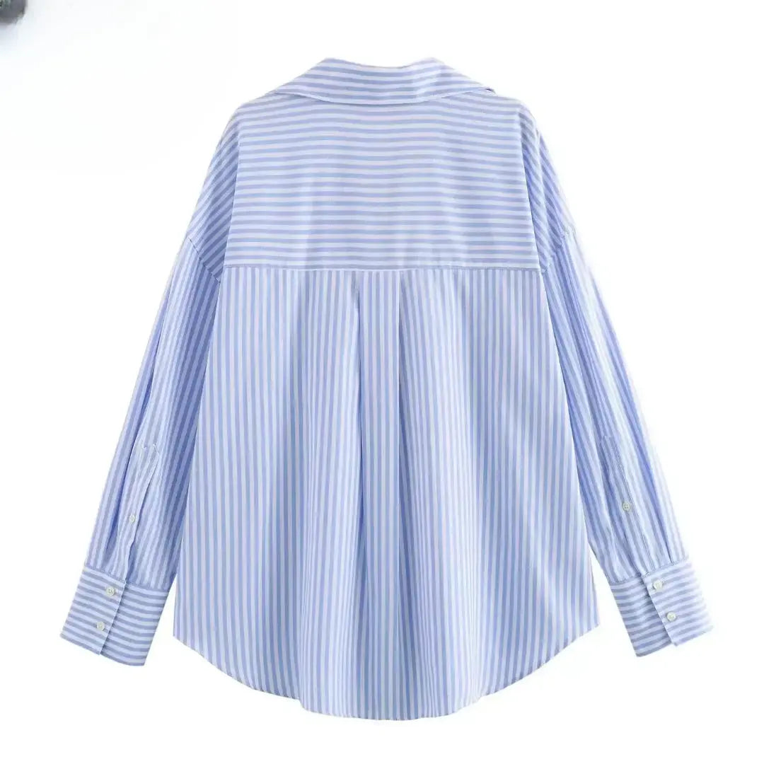 Back view of Aria shirt
