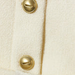 Close-up detail of Arlena Belted Top