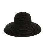 Front view of Black Ashford Hat