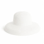 Front view of White Ashford Hat