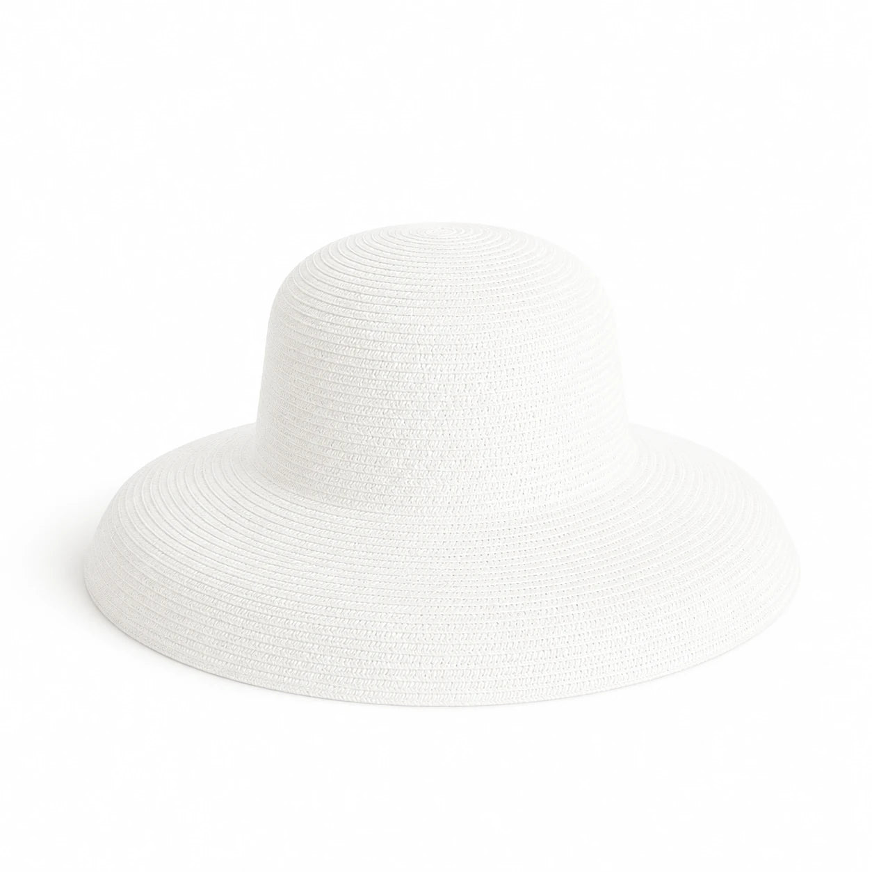 Front view of White Ashford Hat