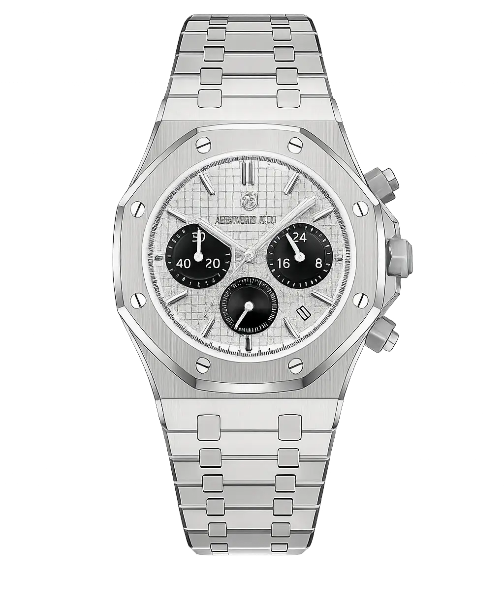 Front view of Athens Chronograph Watch