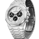 Three-quarter view of Athens Chronograph Watch