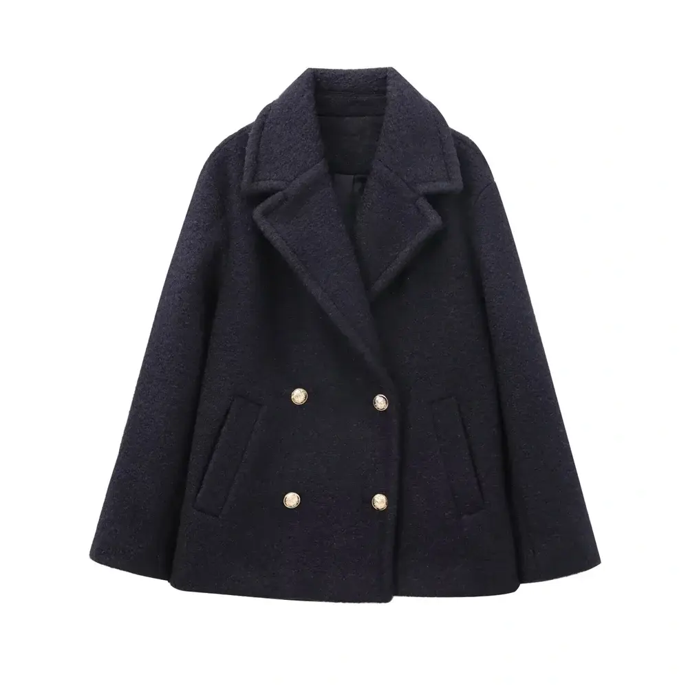 Front view of Black Aurelia Jacket