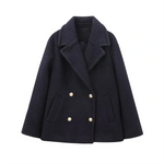 Front view of Black Aurelia Jacket