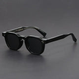 Three-quarter view of Matte Black Classic Aviato Edge Sunglasses
