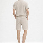 Back view of Bali - Short-Sleeved set, alternate view