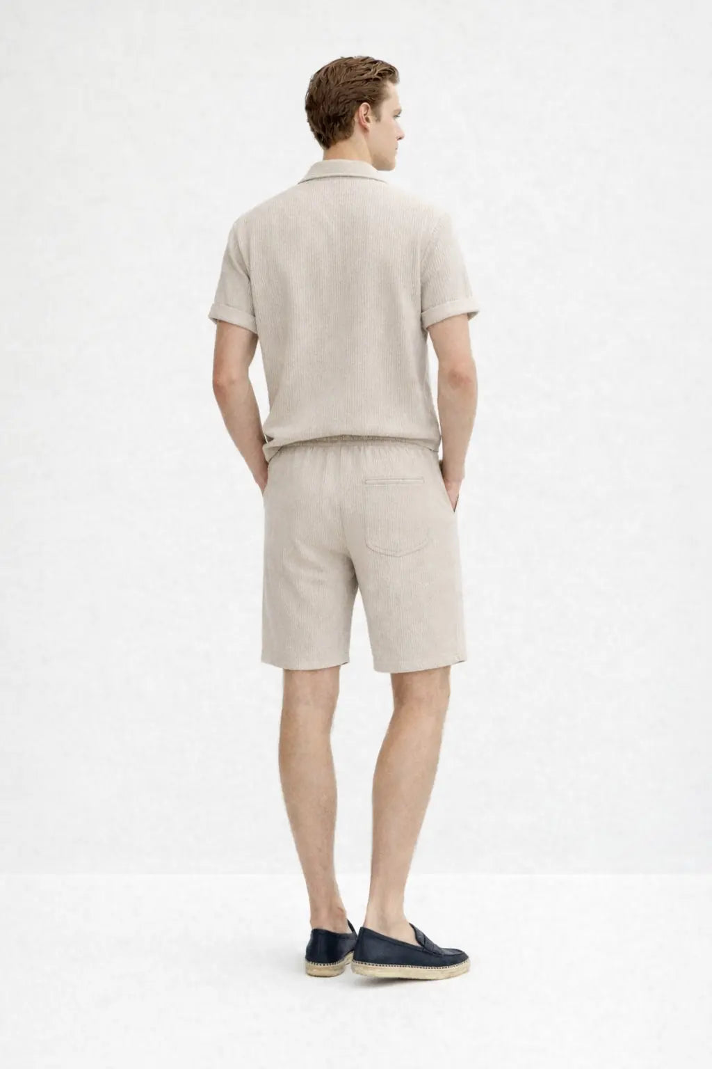 Back view of Bali - Short-Sleeved set, alternate view