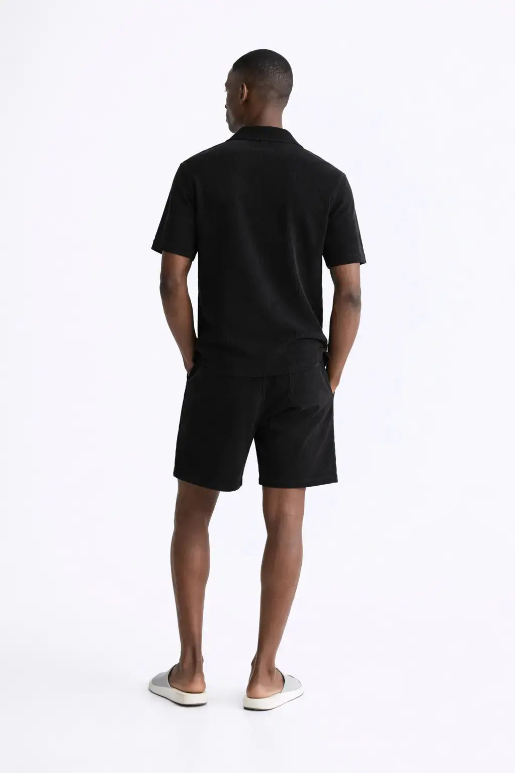 Back view of Bali - Short-Sleeved set, full view