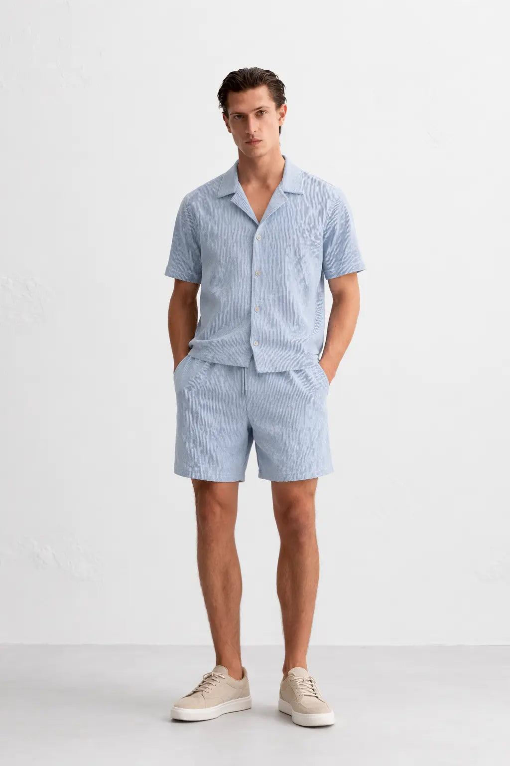 Bali - Short-Sleeved set shown in a lifestyle setting