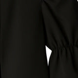 Close-up detail of Balloon sleeve blouse