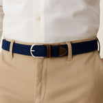 Bergman Leather shown in a lifestyle setting, alternate view
