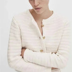 Bianca Cardigan shown in a lifestyle setting