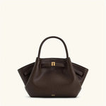 Front view of Dark Brown Birch Bag