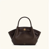 Front view of Dark Brown Birch Bag