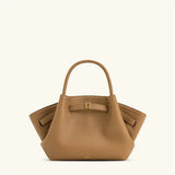 Front view of Latte Birch Bag