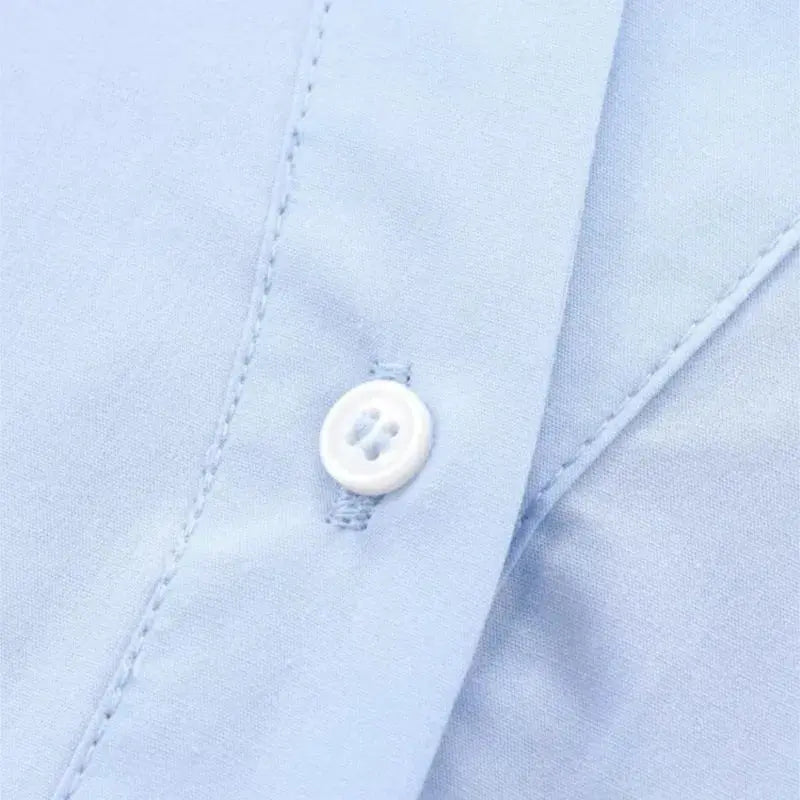 Close-up detail of Blu Estate Shirt