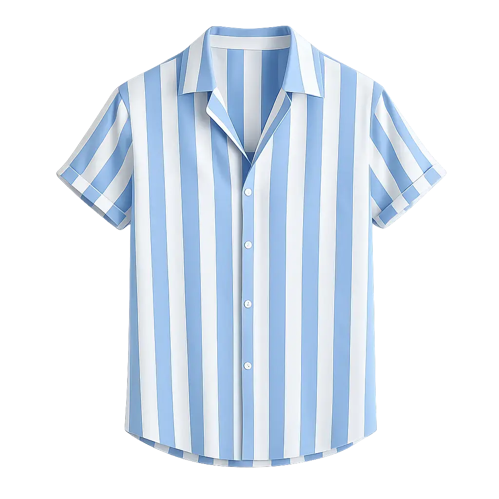 Front view of Blue Blue Spritz Shirt