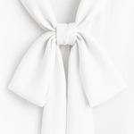 Close-up detail of Bow Blouse