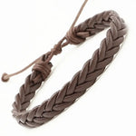 Front view of Braided Hudson Bracelet, alternate view