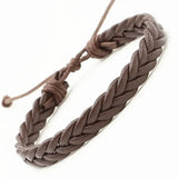 Front view of Braided Hudson Bracelet, alternate view