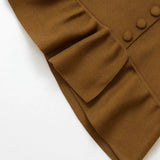 Close-up detail of Bronze Breeze Top, hardware detail