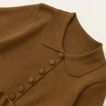 Close-up detail of Bronze Breeze Top