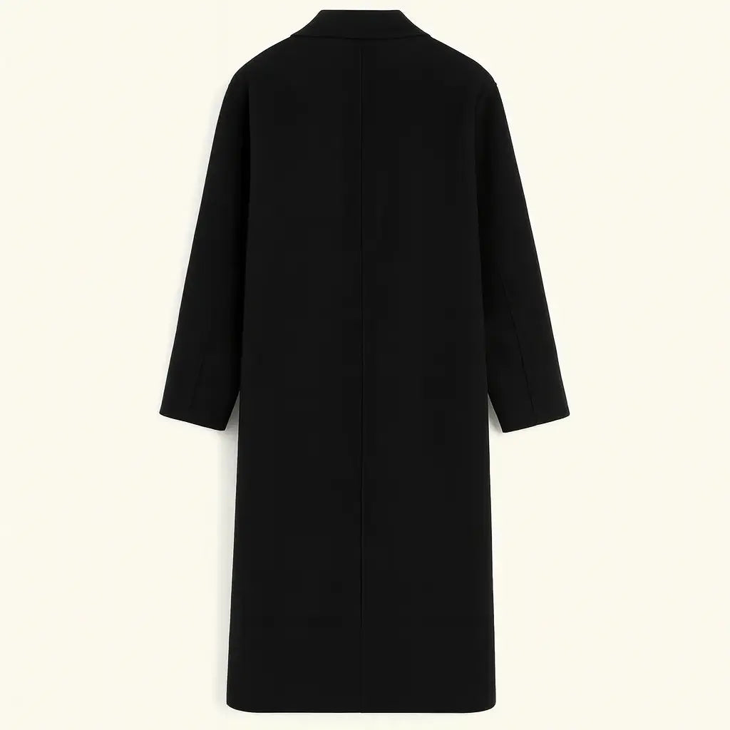 Back view of Calderin Coat, alternate view