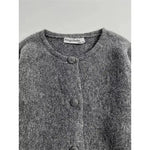 Close-up detail of Camille Volant Cardigan