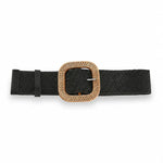 Front view of Black Capanzo Belt