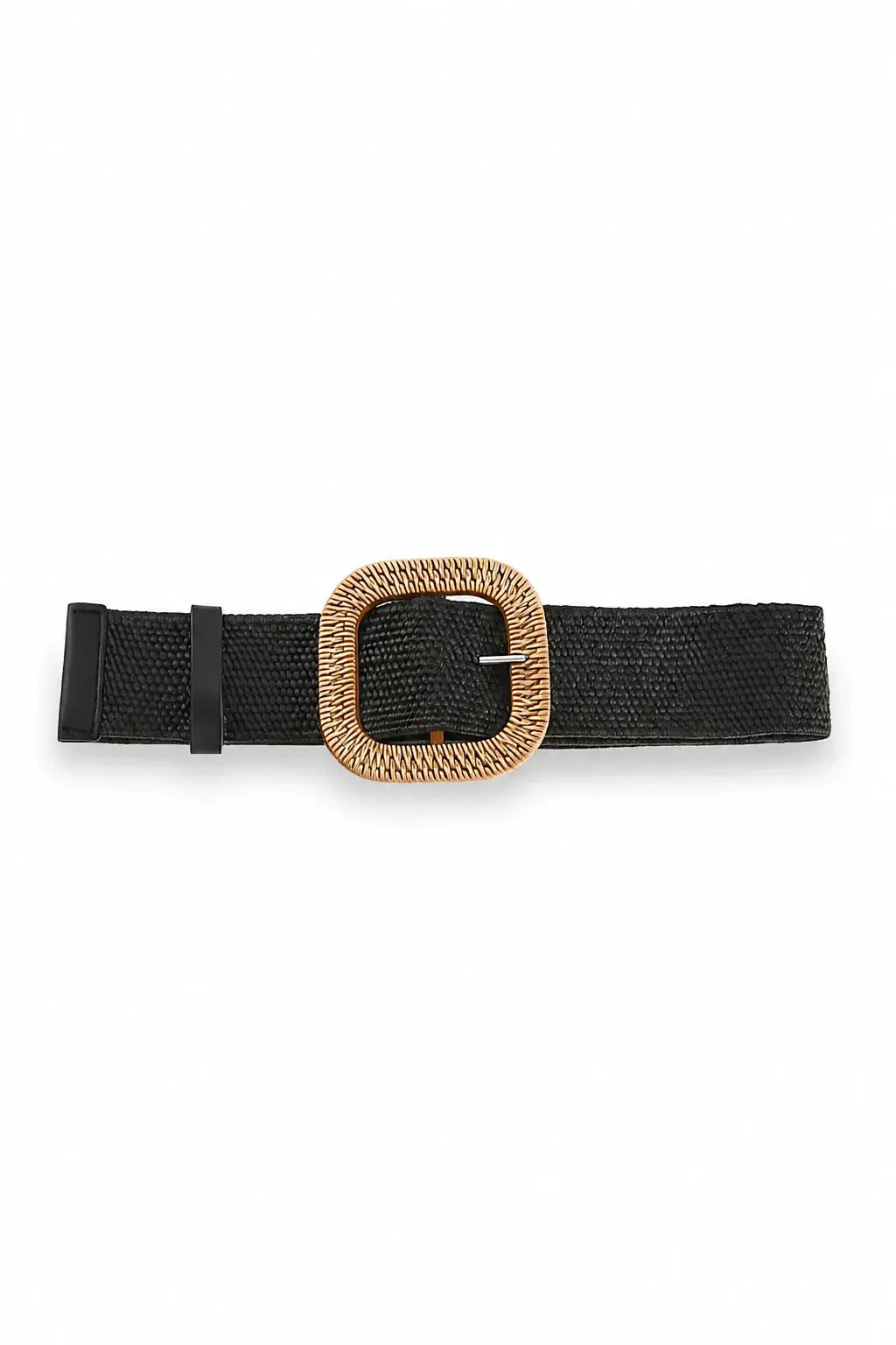 Front view of Black Capanzo Belt