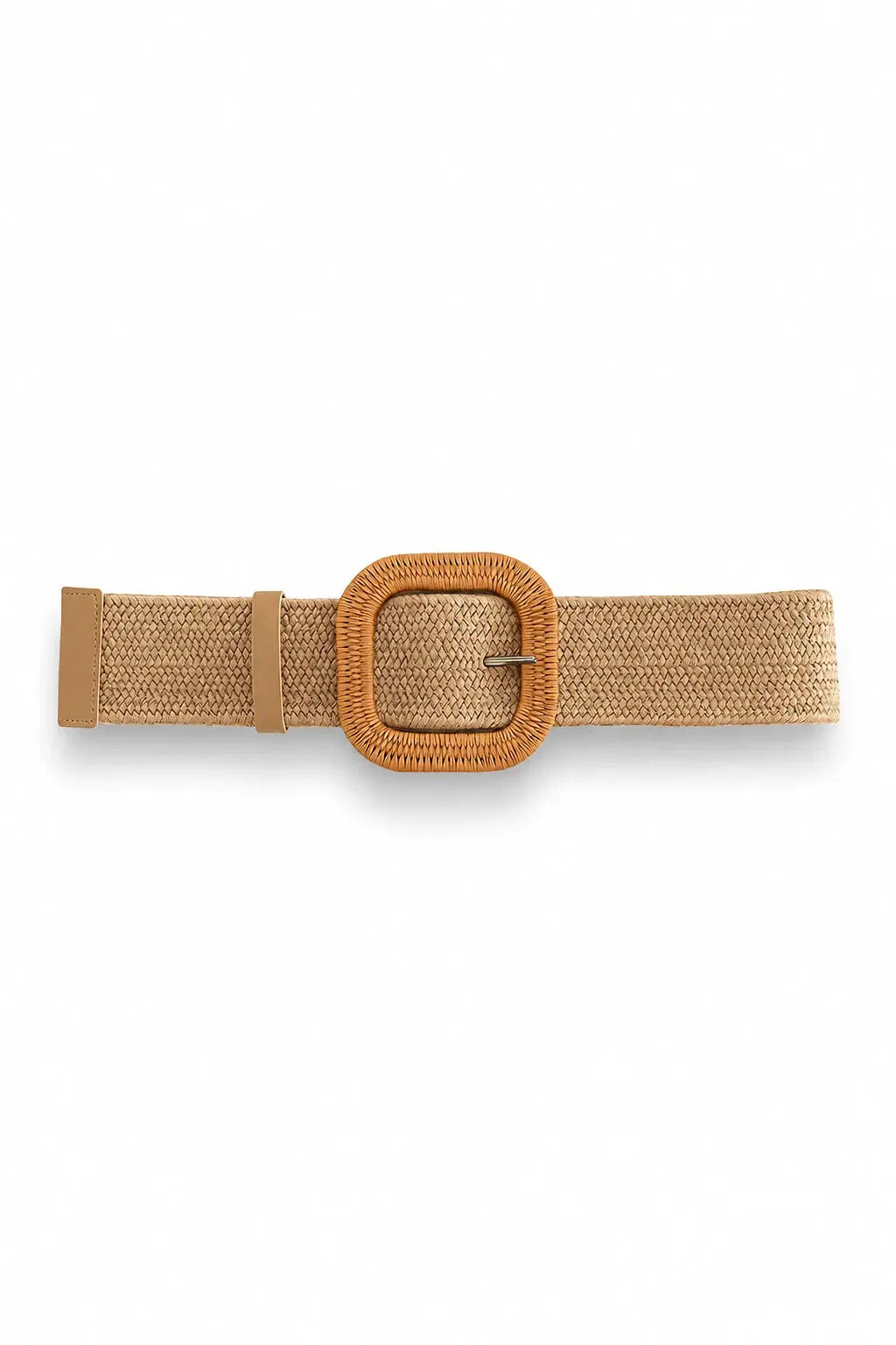 Beige Capanzo Belt shown in a lifestyle setting