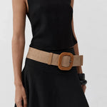 Capanzo Belt shown in a lifestyle setting, cropped view