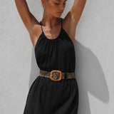 Capanzo Belt shown in a lifestyle setting