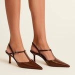 Caressé Pumps shown in a lifestyle setting