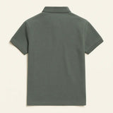 Back view of Men’s Casual Polo Shirt, alternate view